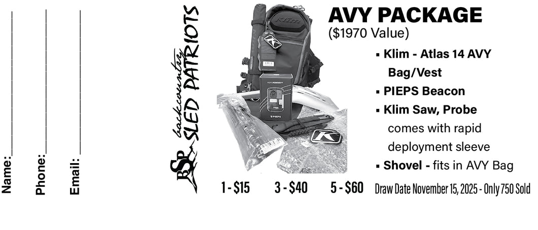 AVY PACKAGE ($1970 Value)   
