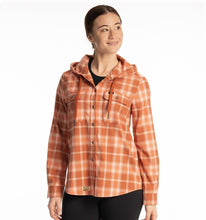 Load image into Gallery viewer, Ginny Mountain Midweight Stretch Flannel Hoodie -NEW PRODUCT