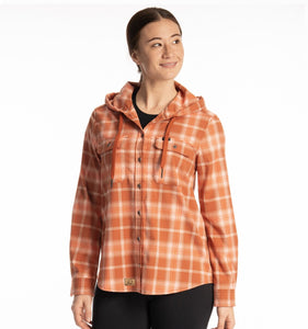 Ginny Mountain Midweight Stretch Flannel Hoodie -NEW PRODUCT