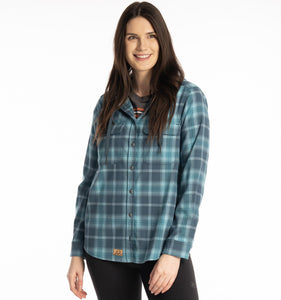 Ginny Mountain Midweight Stretch Flannel Hoodie -NEW PRODUCT
