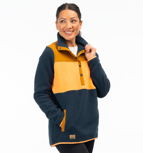 Ladies Klim High Pile Mountain Fleece Pullover