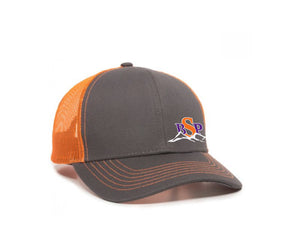 Backcoutry Sled Partiots neon orange cap